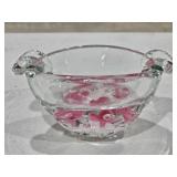 Joe St Clair Glass Paperweight / Ash Tray