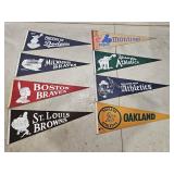 Vintage Baseball Pennants