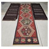 (3) Runner Rugs
