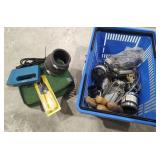 Basket of Misc Hardware/Tools