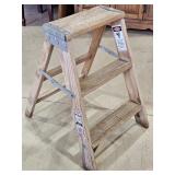 Werner 2 Foot Wooden Folding Step Ladder