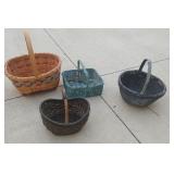 (4) Various Size Baskets