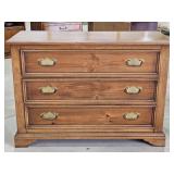 Drexel 3 Drawer Wooden Dresser/Chest