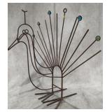 Peacock Metal Wire Art
