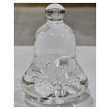 2002 Joe Rice Glass Bell Paperweight