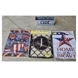 (3) Garden Flags & More
