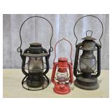 (3) Vintage Lanterns
