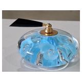 Joe St Clair Glass Pen Holder Paperweight
