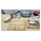 Vint. Cookie Press, Miracle Maid Cookware & More