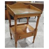 Willett Maple Wooden Side Table/Night Stand