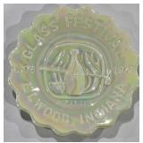 Joe St Clair Elwood Glass Festival Glass Plate