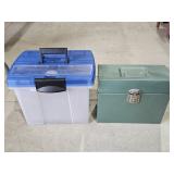 (2) Storage/Filing Boxes