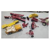 Various Ertl, Tonka,Hubley Farm Toys