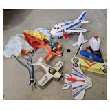 Misc Toy Planes/Parachuters Lot