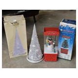 Light Up Christmas Tree & Snowing Christmas Decor