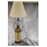 Canadian Club Whiskey Bottle Lamp