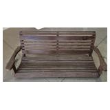 Wooden Porch Swing