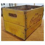 Vintage Elwood IN Coca Cola Crate