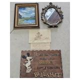 Mirror & Household Decor, Painting, Etc