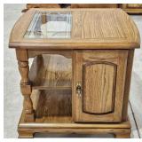 Oak End Table