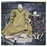 (2) Vintage Porcelain Dolls