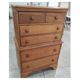 6 Drawer Wooden Dresser