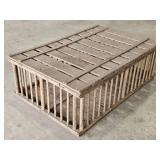 Vintage Wooden Chicken Crate