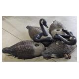 (4) Canadian Goose Decoys