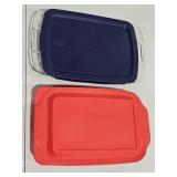 (2) Pyrex Glass Baking Dishes - 3 Qt