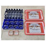 Budweiser Trays Coasters/Pepsi Trays