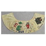 Vintage 1969 Senior Cord Skirt - Elwood IN