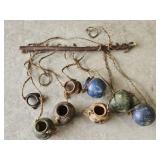 Hanging Clay Pots