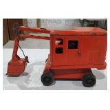 Vintage Metal Steam Shovel Toy