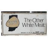 Single Sided Pork Sign