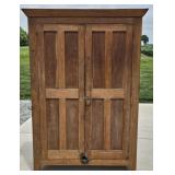 Vintage Primitive Wooden Cabinet