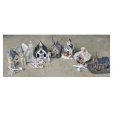 Various Decorative Churches/Birdhouse & More