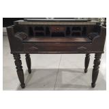 Vintage Spinnet Wooden Desk