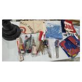 Various Vintage Flags etc