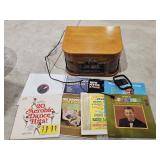 Crosley CR247 CD Recorder/Record Player/Cassette