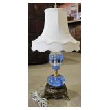 Joe Rice Glass Paperweight Lamp Elwood IN