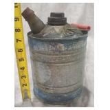 Galvanized Fuel Can