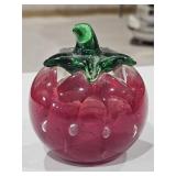 1995 Joe Rice Glass Tomatoe Paperweight