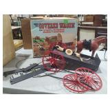 Vintage Marx Johnny West Covered Wagon