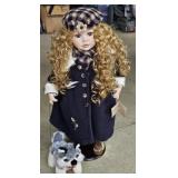 Swan Collection Porcelain Doll - Laura