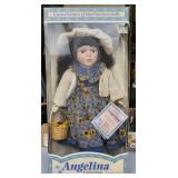 Angelina Collection Porcelain Doll