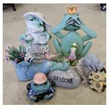 Frog/Squirrel/Cardinal Garden/Yard Decor