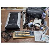 Canon ZR10 Digital Camcorder & CanoScan 9000F