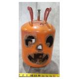 Halloween Pumpkin Repurposed Art