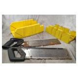 Pair of Miter Saws w Bases