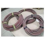 (3) Rolls of Various Length 3/8' Air Hose
